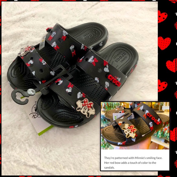 CROCS Shoes Disney Parks Minnie Mouse Crocs Sandals Nwt Poshmark